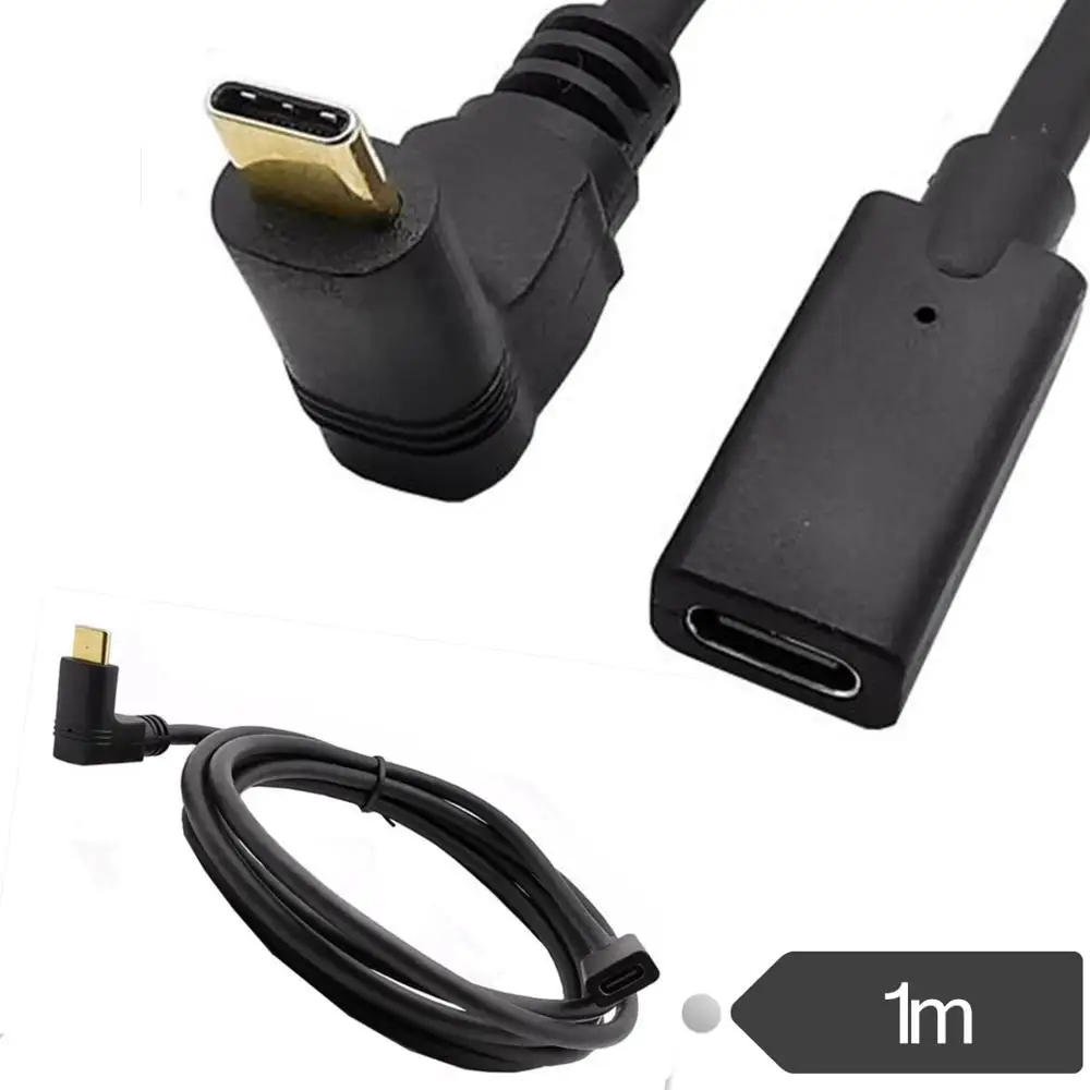 UC-B01-UP Позолоченный USB type-C кабель-удлинитель для мужчин и женщин USB C кабель-удлинитель USB 3,1 type C для быстрой зарядки и синхронизации данных, совместимый с f - Цвет: UC-B01-UP