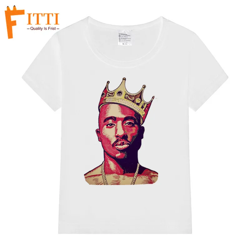 Одинаковые комплекты для семьи; 2 Pac; хлопковая черная футболка в стиле хип-хоп; Одинаковая одежда для всей семьи; одежда для папы, дочери, сына, мамы и меня - Цвет: T127J-White