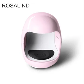

ROSALIND Led UV/LED Nail Lamp Egg shape no-harmful non-blacken Rechargeable Battery led Manicure Gel Ultraviolet sun Lamp Dryer
