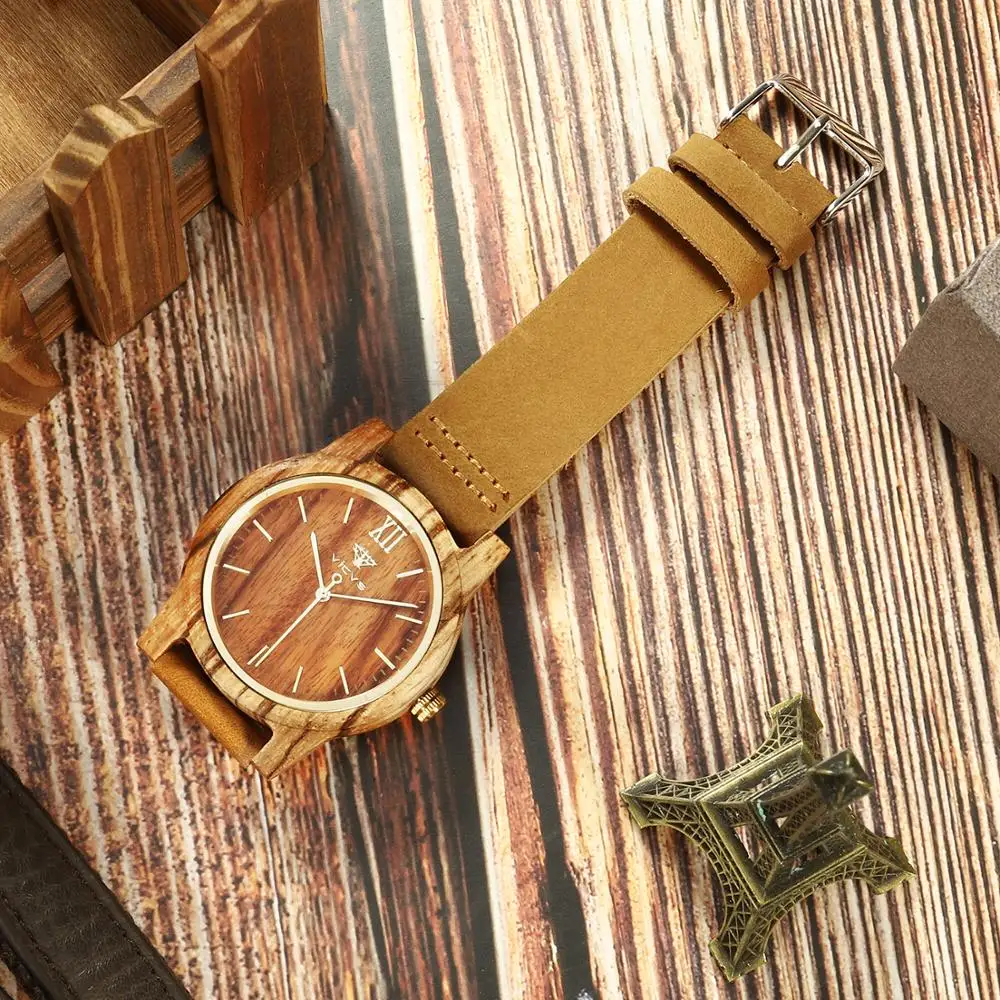 Orologio vicvs 2020 orologio da uomo in legno design unico top luxury brand  orologio da polso sportivo in legno di bambù con quadrante nero horbutyl da  uomo - AliExpress Watches