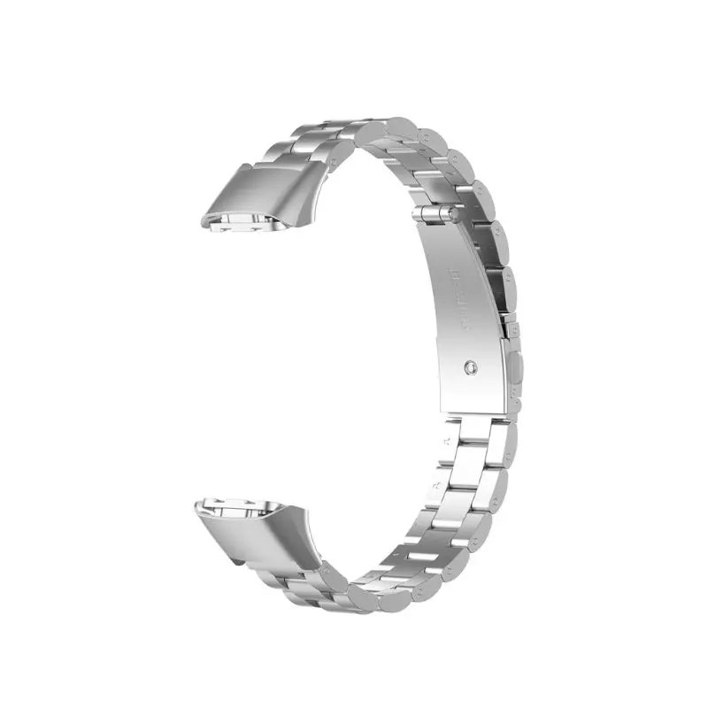 Ремешок для часов из нержавеющей стали Quick Release ремешок для samsung Galaxy Fit SM-R370 часы - Цвет ремешка: SILVER