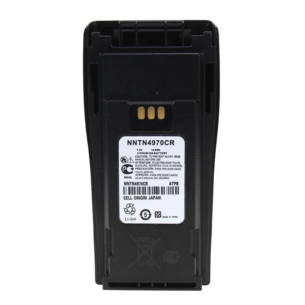 NNTN4497CR 1800 мА/ч, литий-ионный аккумулятор для Motorola CP200 PR400 EP450 EP450S DEP450 CP150 CP140 CP160 CP180 CP250 GP3688 GP3188 радио