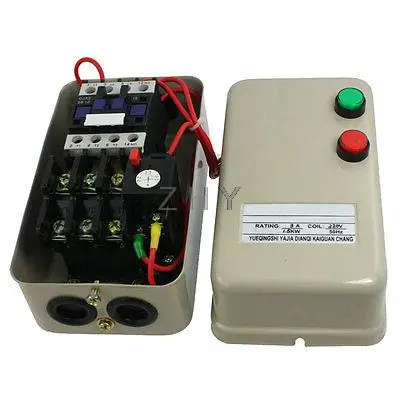 

2 HP 3Pole Three Phase Magnetic Starter Motor Control 220V Coil 2.2-3.5A