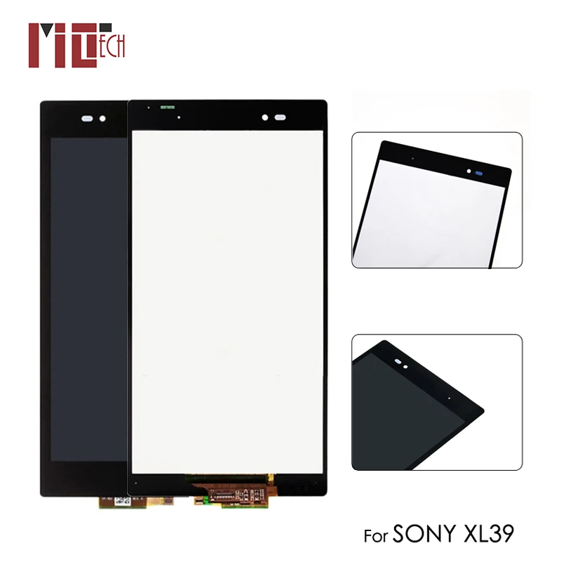 

LCD Display For Sony XL39 Z Ultra XL39h C6802 C6806 C6843 C6833 Touch Screen Digitizer Assembly Replacement No/with Frame 6.44''