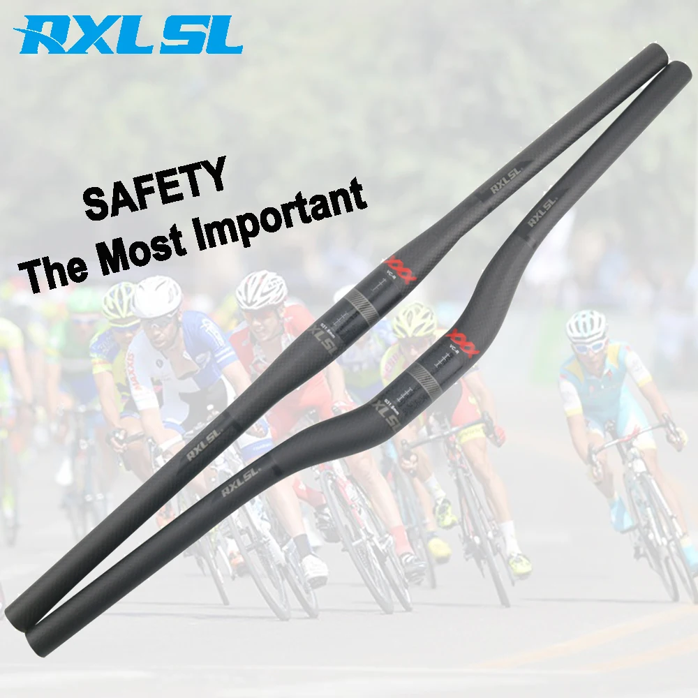 УГЛЕРОДНЫЙ руль MTB RXL SL велосипедный 31 8 мм черный матовый 3K углеродный горный