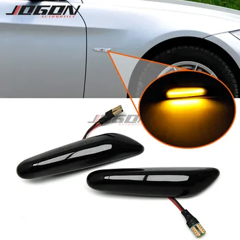 

For BMW E81 E82 E87 E88 E90 E91 E92 E93 E60 E61 X3 E83 LED Dynamic Turn Signal Side Marker Fender Light Blinker Sequential Lamp