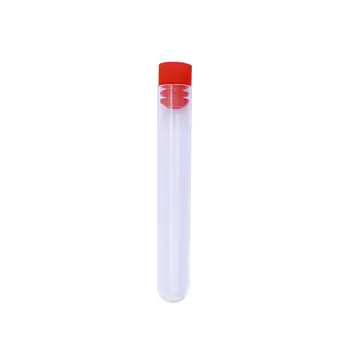 

2125 Transparent Plastic Storage Bottle Needle Bottle Syringe Component Box With Color Cover Sewing Box
