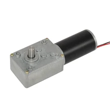 Micro Motor 12V 24V DC Worm Gear Motor Reducer 8/20/27/35/55/80/110/160/200/260/470RPM High Torque Electric Motor 2.5W 40GZ495