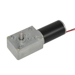 Micro Motor 12V 24V DC Worm Gear Motor Reducer 8/20/27/35/55/80/110/160/200/260/470RPM High Torque Electric Motor 2.5W 40GZ495