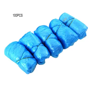 

100Pcs Disposable Shoe Cover Cleaing Disposable Boot Shoe Covers Non Slip 100 Pack Fits Shoe Size For Women Men