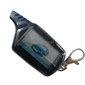 

Engine Start B9 Twage Keychain Key LCD Remote Control for Russian Starline B9 Twage Two Way Car Alarm System KGB FX-7 FX7 FX 7