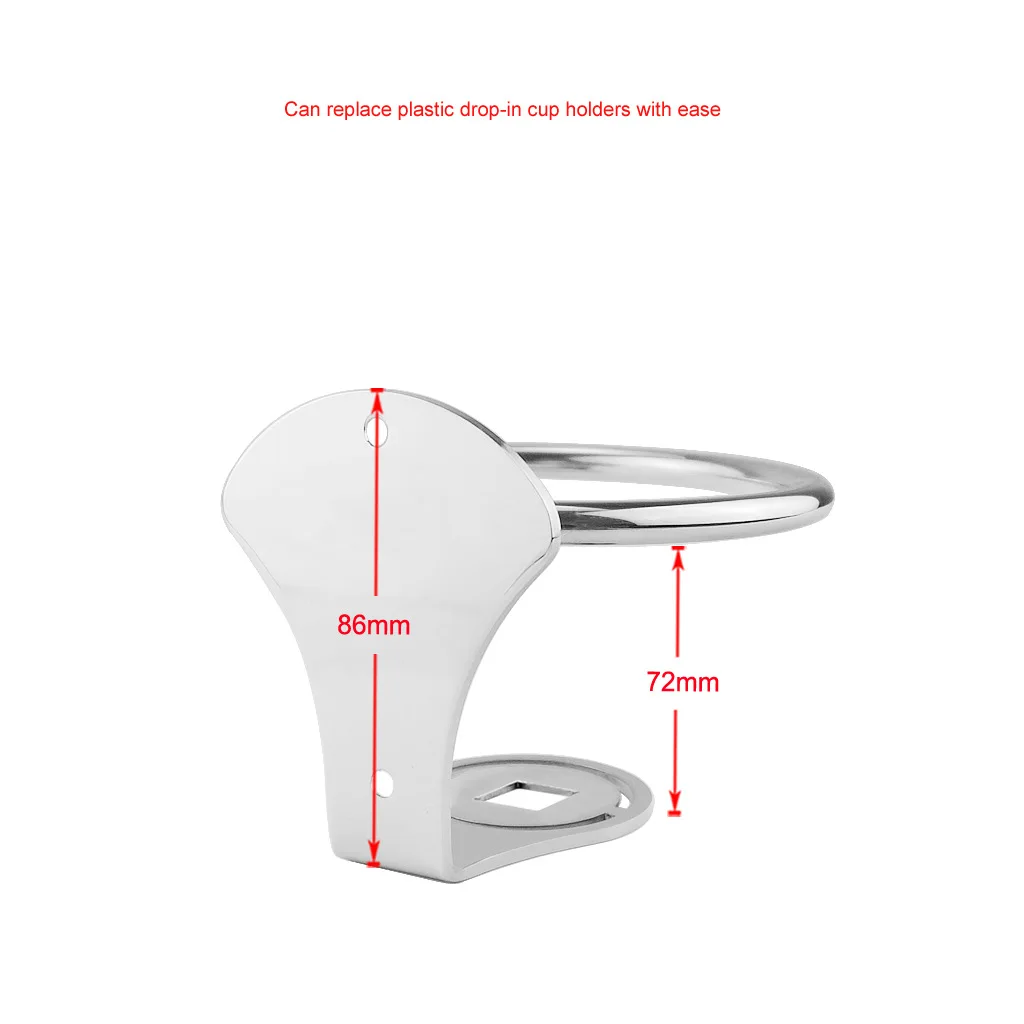 Adjustable Cup Drink Beer Holder- for Marine/ Boat/ Caravan/ RV, Stainless Steel Adjustable Cup Drink Beer Holder- for Marine/ Boat/ Caravan/ RV, Stainless Steel