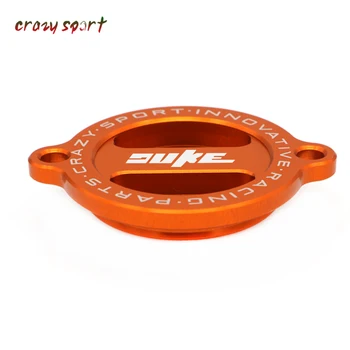 

Engine Oil Filter Cover Cap For KTM 200DUKE 250DUKE 390DUKE 200/250/390 DUKE Motorcycle Accessories CNC With Logo
