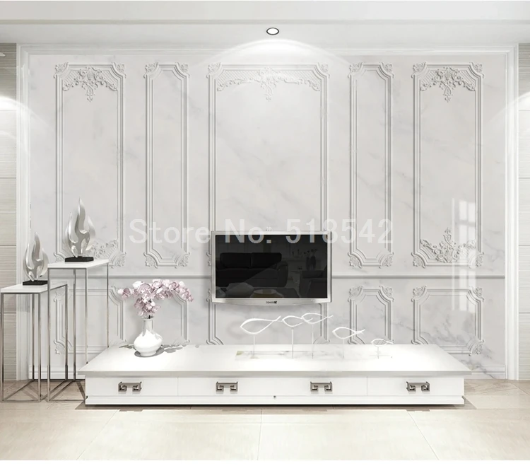 moderno, Cinza, Mármore branco, Quarto, Sala de