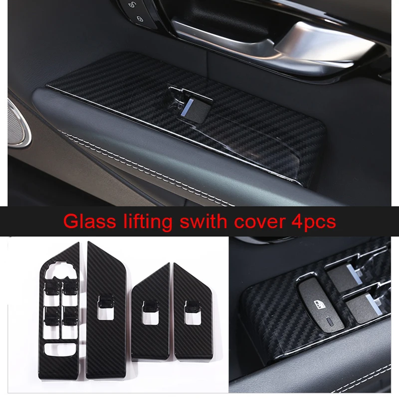 Для Land Rover Range Rover Aurora 2012- стекло из углеродного волокна подъемная крышка 4 шт
