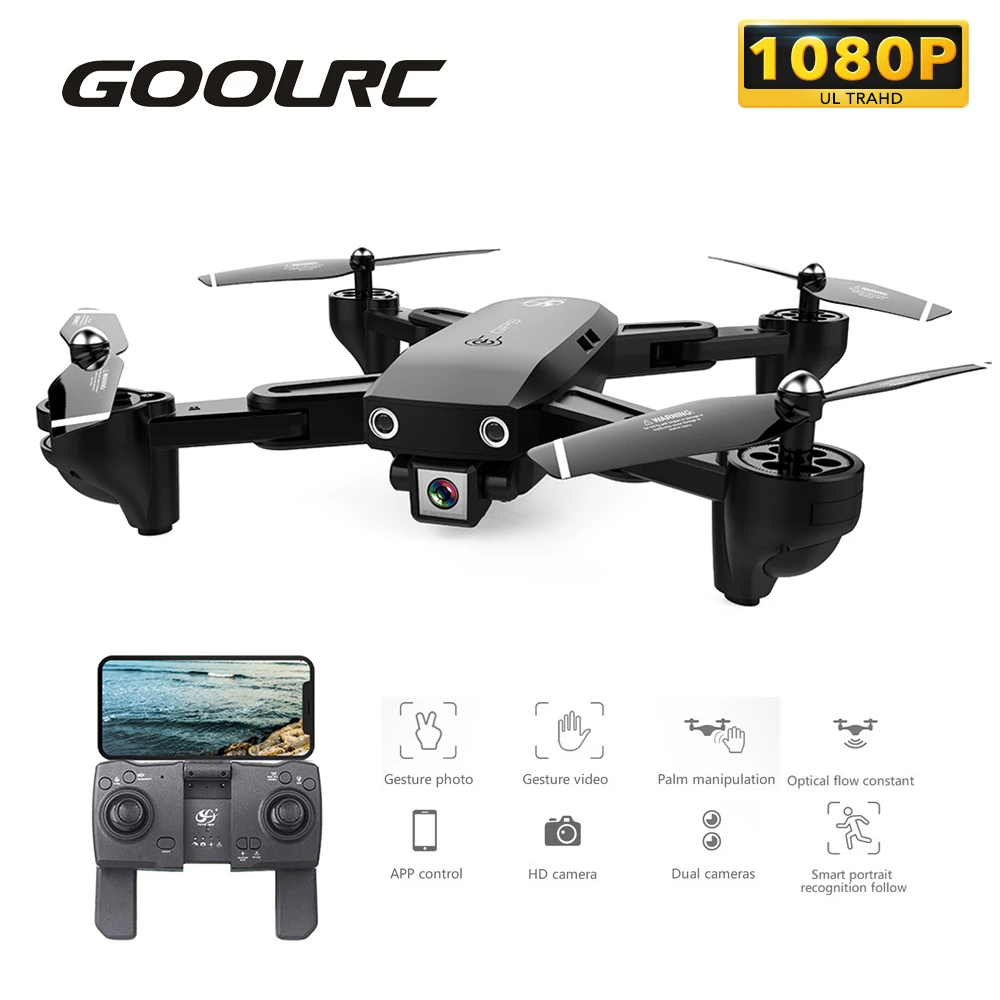 CSJ S166GPS 2.4G 4CH GPS Drone Gesture 