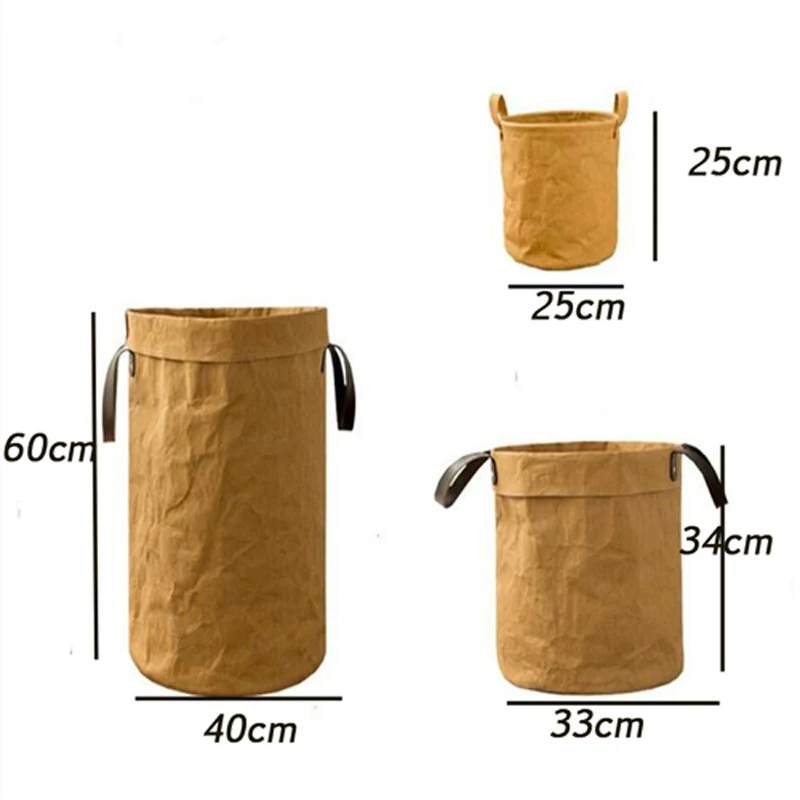 Dirty Clothes Laundry Basket Storage Basket Toys Organizer With Handle Foldable Large Capacity Laundry Hamper Waterproof Storage