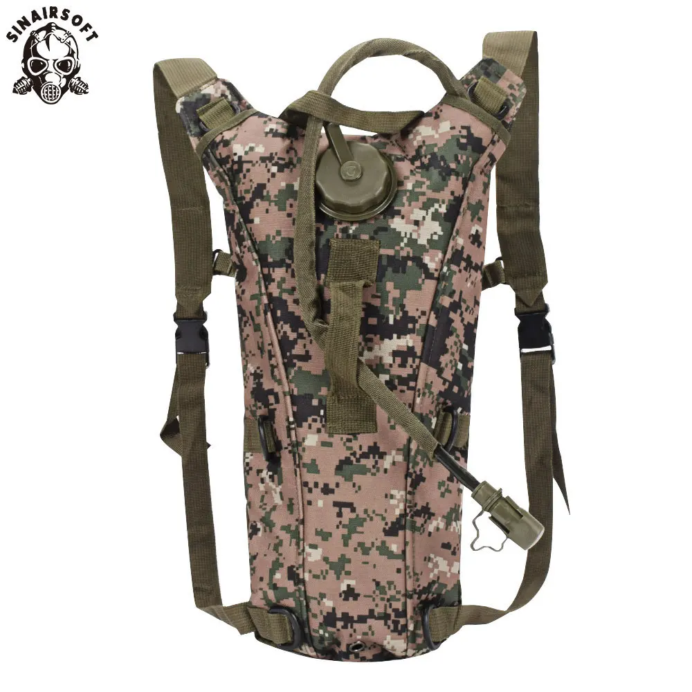JD SINAIRSOFT 3L Тактический гидратационный Рюкзак Molle военный походный нейлоновый верблюжья сумка для воды - Цвет: JD