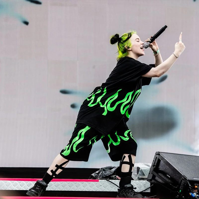 Billie Eilish World Tour T Shirt Men 