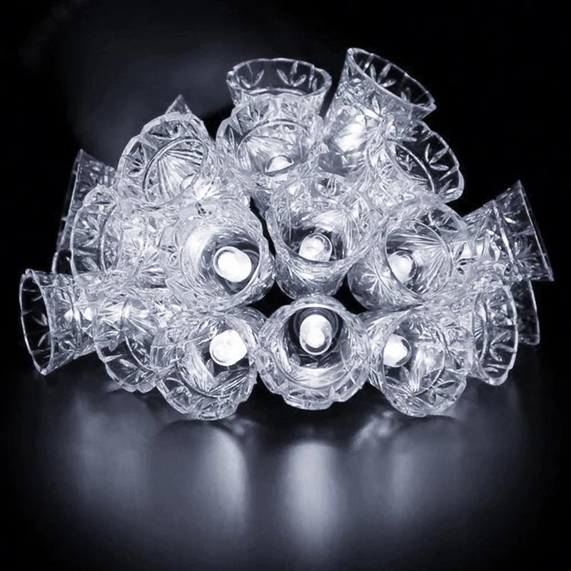 Coldwhite 10M100Led светильник-колокольчик с вилкой европейского стандарта, гирлянда, украшение для комнаты, для помещений и улицы, водонепроницаемые украшения для рождественской елки, вечерние украшения - Испускаемый цвет: Coldwhite