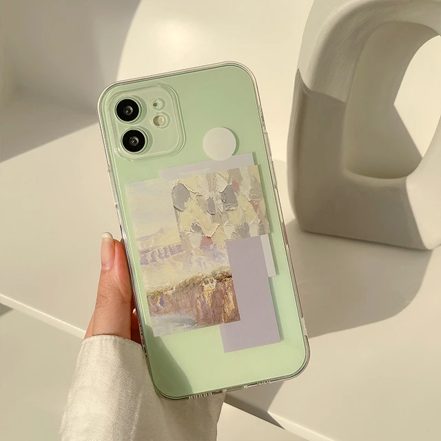 Cute Art Painting Design Phone Cases for iPhone 7, 8 Plus, X, XR, XS Max,  11, 12, 13 Pro - Covers
