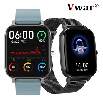 

Vwar Smart Watch ECG PPG Bluetooth Call Smartwatch Men Women Waterproof Blood Pressure Fitness Tracker for IOS Android Xiaomi