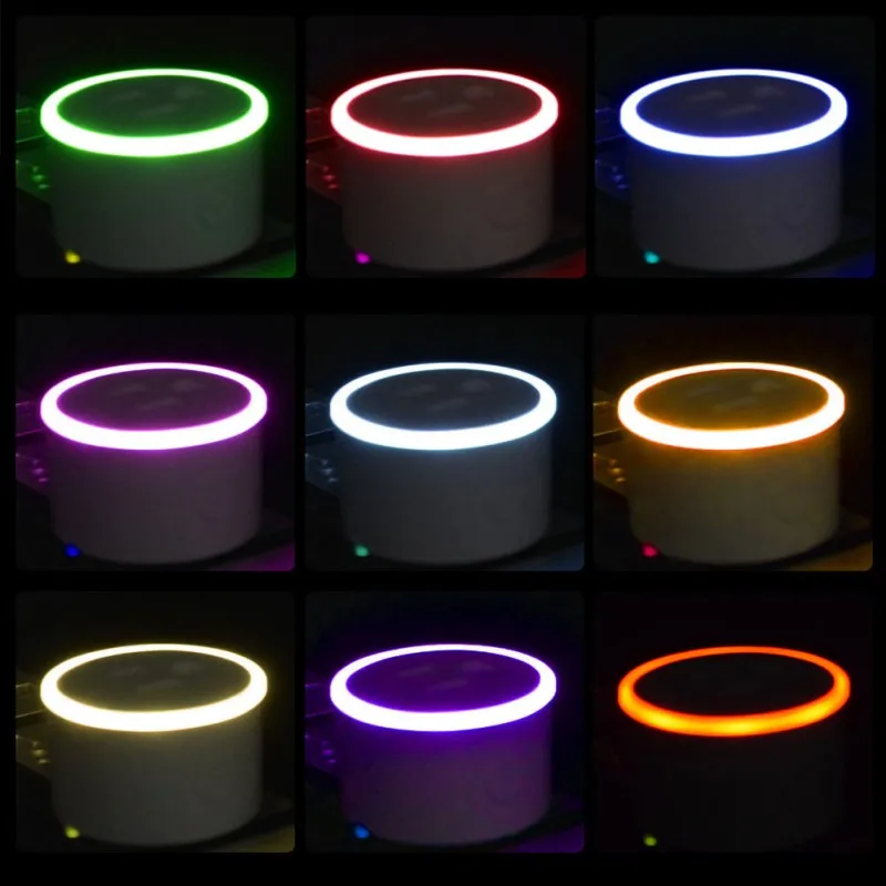 Умный Wi-Fi разъем RGB красочный светодиодный пульт дистанционного управления для смартфона зарядка настенный адаптер для iOs Androidhw US/EU/UK/AU/JP стандартный штекер