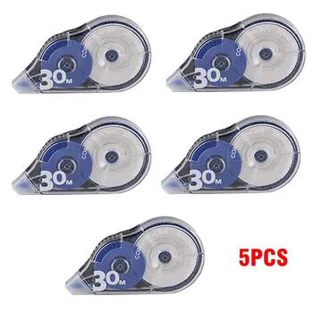 

5pcs 30m Mini Stationery Scrapbooking Note Taking Writing School Office Student Supplies Kids Gift Correction Tape Journal Safe