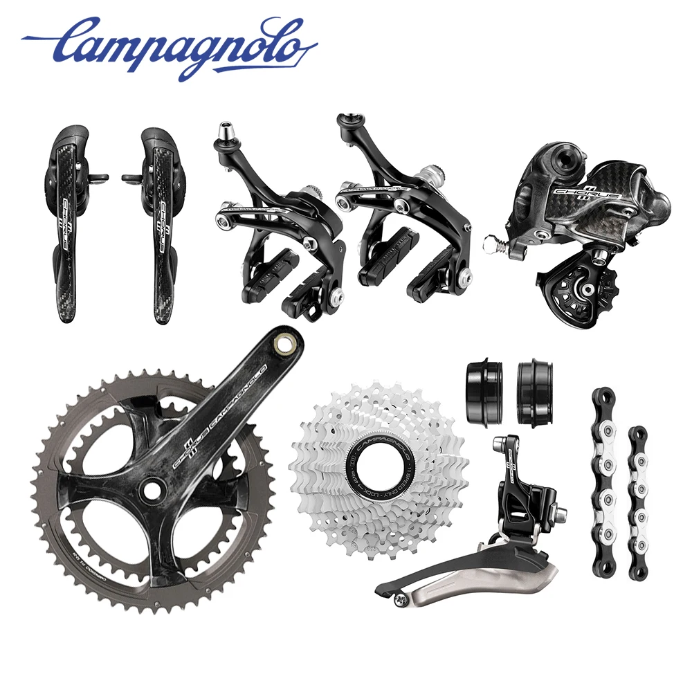 

HO lightweight carbon bicycle groupset cassette 11 speed for road bike shifter set front rear derailleur groupset Chainset 170mm