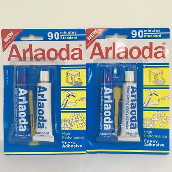 

2 Minutes Curing Super Liquid Araldite 2pcs/set 90 Minutes Metal Adhesive Stationery AB Epoxy AB Glue High Quality Adhesive Glue