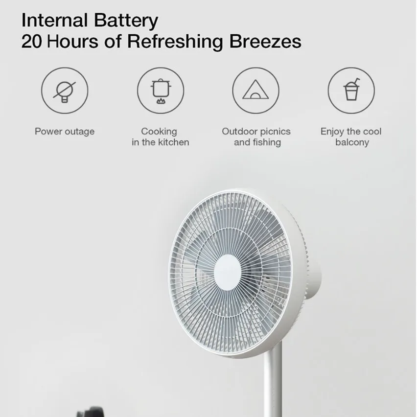 Mijia 1X вентилятор Smartmi 2S воздушный постоянного тока Преобразователь частоты