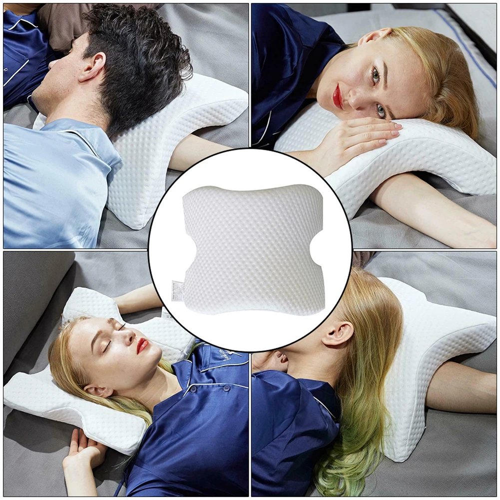 New Memory Foam Pillow Sleep Correction Pillow Bedding Pillow Fiber Slow Rebound Pillow Massager for Cervical Health Recovery