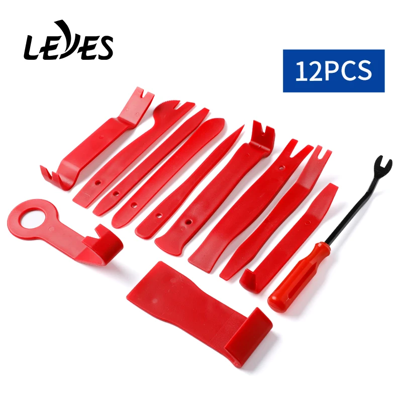

Car Repair Tools for Auto Box Kit Mechanic Detailing Interior Tool Set Vinyl Wrap Plastic Crowbar Panel Trim Removal Multitool