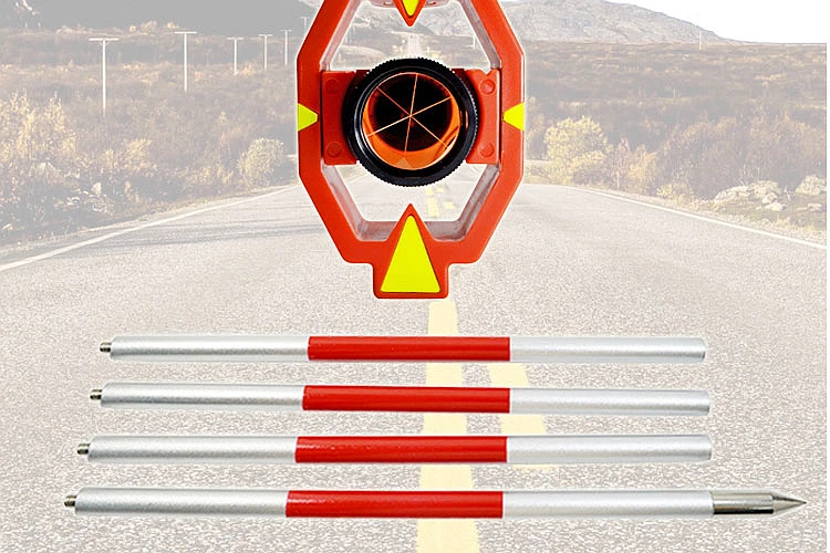 o prisma total das estações de leica