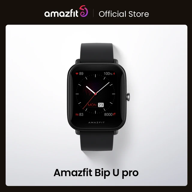 Amazfit Bip U Pro GPS Smartwatch Color Screen 31g 5 ATM Water-resistance 60+ Sports Mode Smart Watch for Android 1