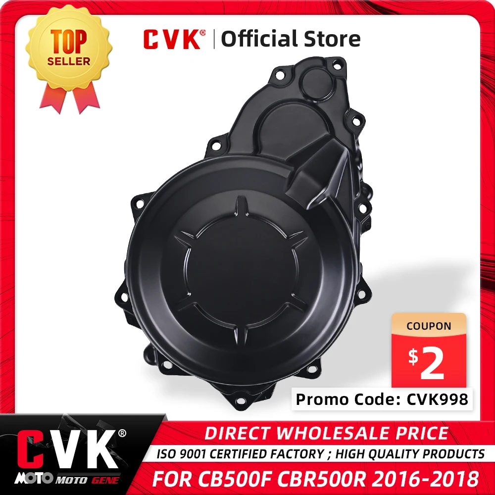 

CVK Engine Cover Motor Stator Cover CrankCase Generator Coil Side Shell Gasket For HONDA CB500F CB500R CB500 F R 2016 2017 2018