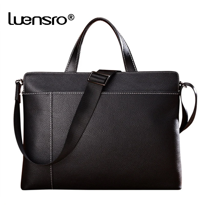 genuine leather man bag
