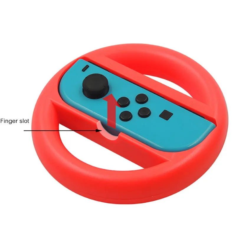 Держатель для рулевого колеса Nintendo Switch ABS подставка левый и правый джойстик Joy Con NS