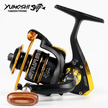 

New Metal Spinning Fishing Reel 13+1BB 5.5:1 Fishing tackle Pesca Carrete Spinnning Reel Feeder Carp Fishing Wheel 1000-7000 JX