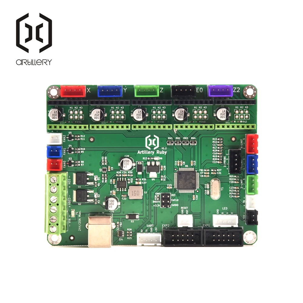 Artilharia-motherboards Originais para Impressoras 3d 32bit Mainboard Hornet Sidewinder x2 Genius Pro Novo