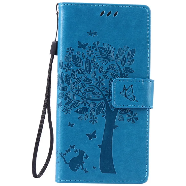 Case For TP-Link Neffos C9 C9S MAX X20 PRO C7S c7 Lite C5 Plus Quality Wallet Flip Leather Protective mobile Phone Cover - Цвет: Синий