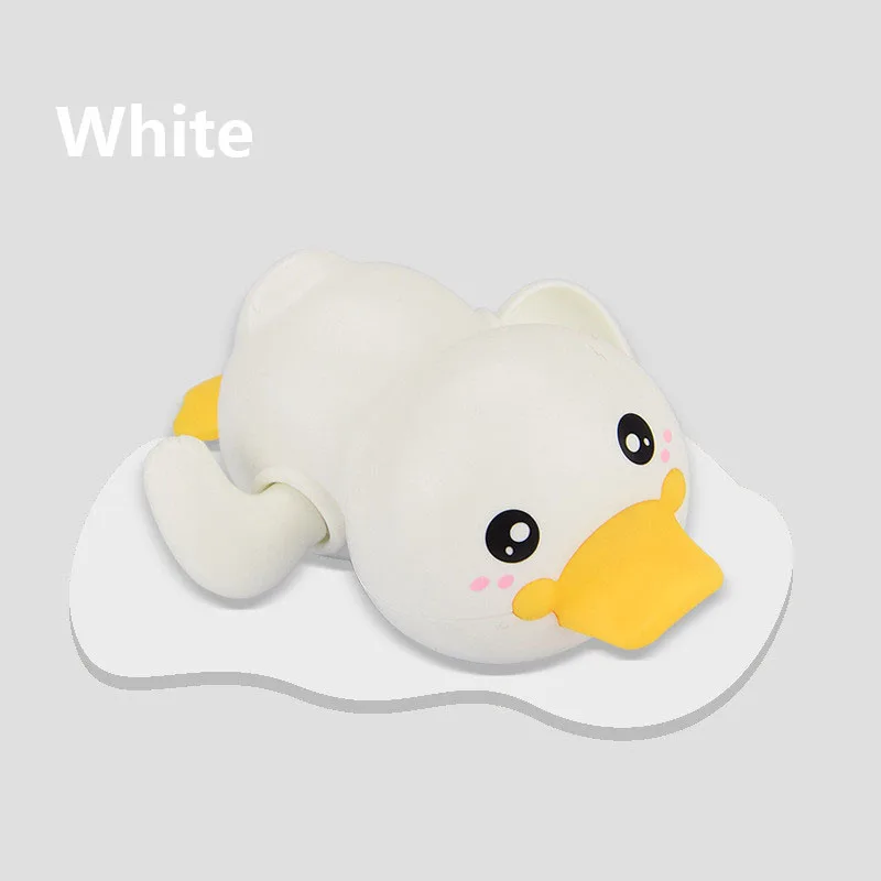 Bath time with Clockwork Duck Toy