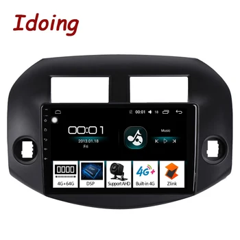 

Idoing 10.2"Car DVD GPS Player For Multimedia Toyota RAV4 2005 2008 2013 Car DVD Navigation Radio Video Audio Player NO 2 Din