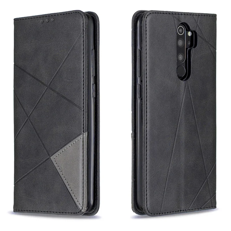 

Geometric Magnetic absorption Leather Case Wallet Cover For Huawei Mate 30 Lite Flip Card Holder Stand Book For Mate 30 Pro Case