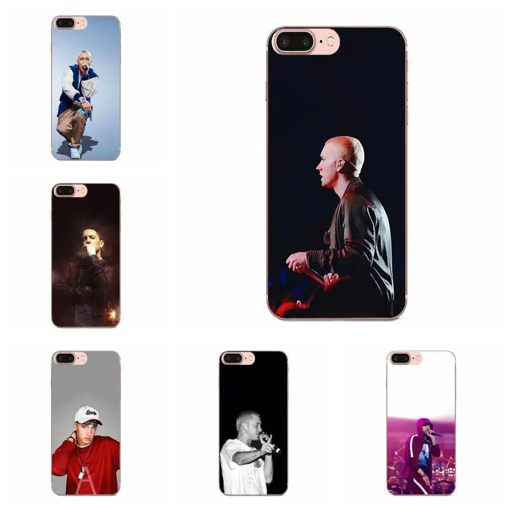TPU Phone Cases Cover For Galaxy J1 J2 J3 J330 J4 J5 J6 J7 J730 J8 2015 2016 2017 2018 mini Pro Hip Hop Rapper Eminem Rap Design | Мобильные