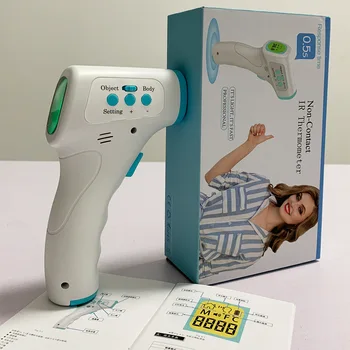

Handheld Non-Contact IR Infrared Thermometer Muti-fuction Foreahead Thermometer Body Digital Temperature For Baby Adult