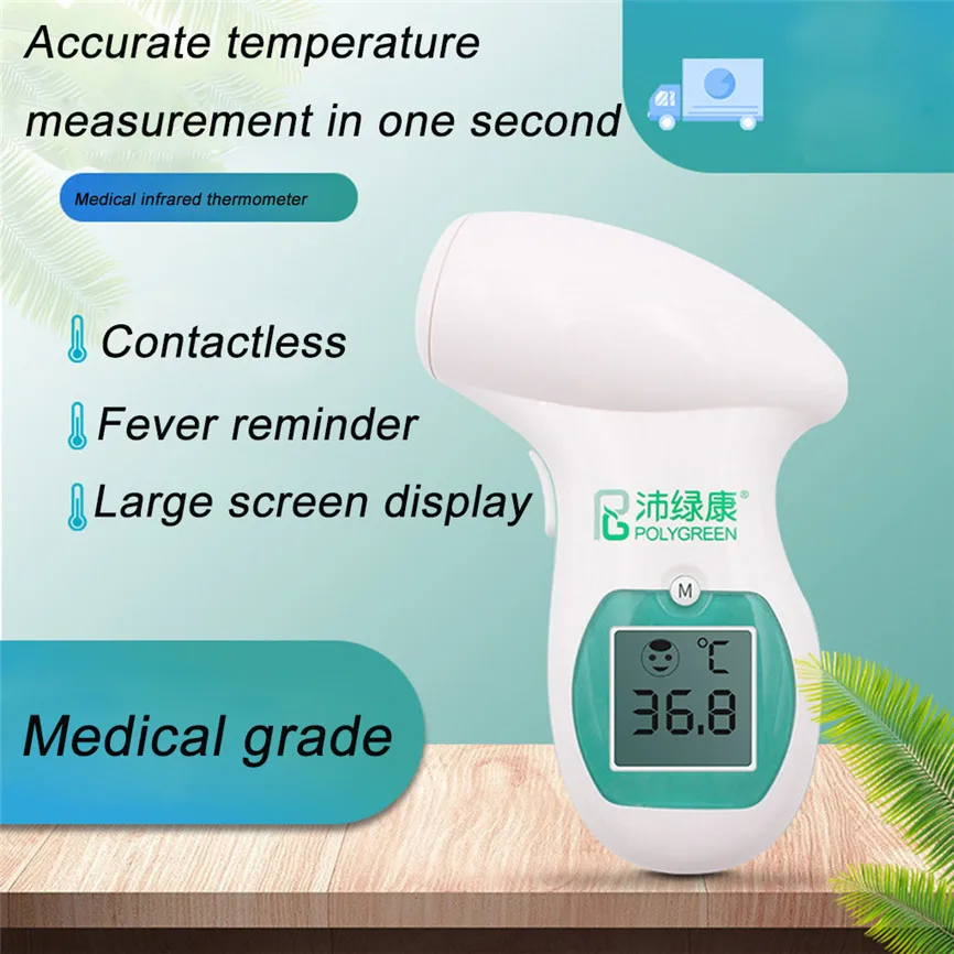 

Non Contact Infrared Body Thermometer Forehead Thermometer Digital Infrared Body Temporal Thermometer LCD Backlight Portable