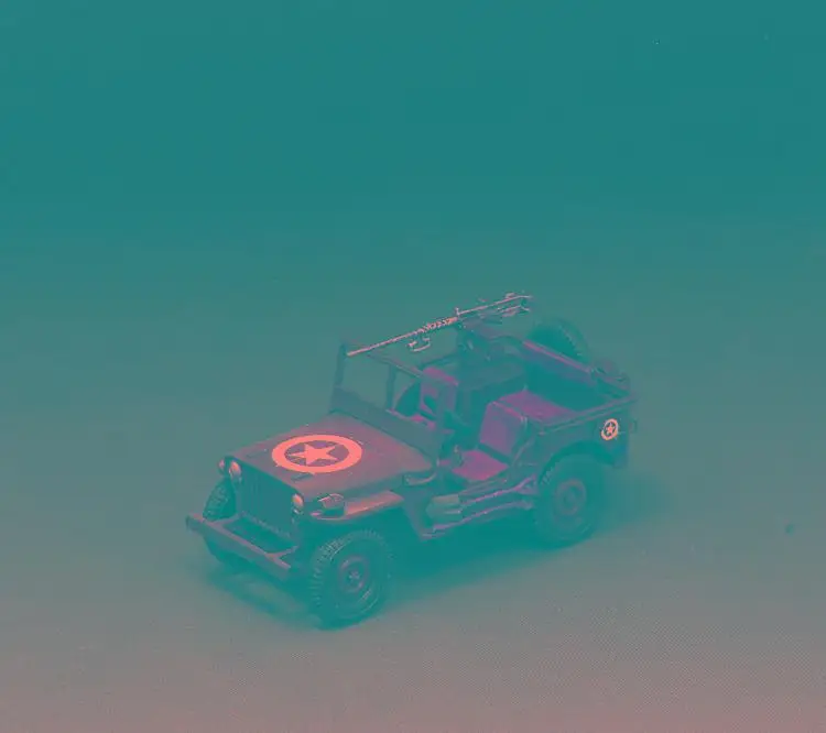 США WILLYS с пулеметом CP0602 1/72 Готовая модель танк S-MODEL