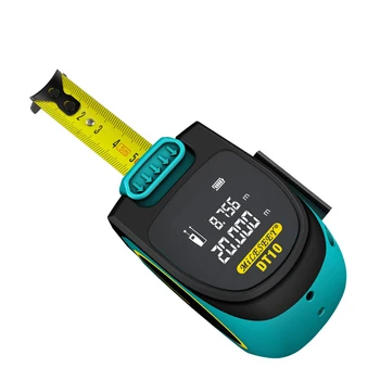 

DT10 2-in-1 Digital Laser Measure with LCD Display Measuring tape Laser Rangefinder Measuring tools