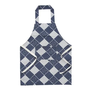 

New Hot Fashion Lady Women Men Adjustable Cotton Linen High-grade Kitchen Apron For Cooking Baking Restaurant Pinafore